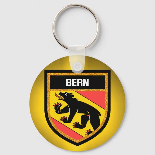 Bern Flag Sleutelhanger (Voorkant)