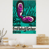 Bern Kunsthalle Poster (Keuken)