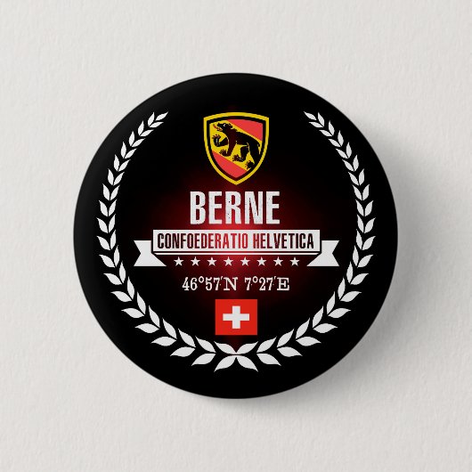 Bern Ronde Button 5,7 Cm (Voorkant)