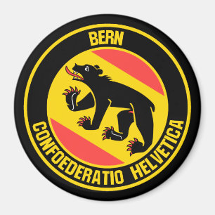 Bern Round Emblem Magneet
