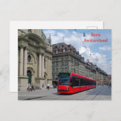 Bern Tram Briefkaart (Voorkant / Achterkant)