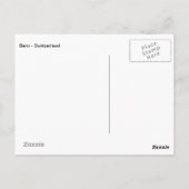 Bern - Zwitserland Briefkaart (Achterkant)
