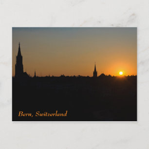 Bern Zwitserland Skyline Briefkaart