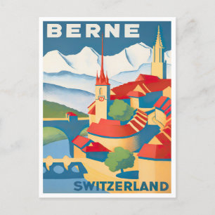 Bern Zwitserland vintage Briefkaart