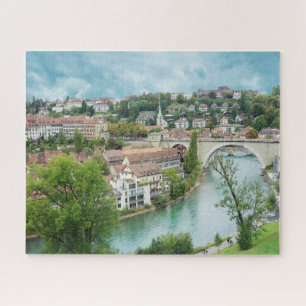 Bern Zwitserland Zwitsers reisfoto Aare Legpuzzel
