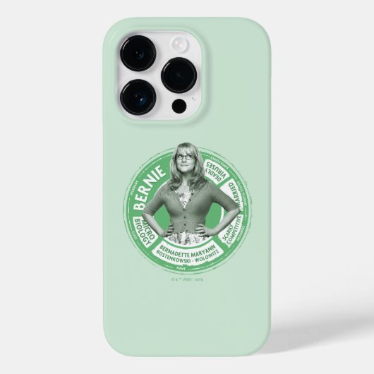 Bernadette Info Graphic Case-Mate iPhone Case (Achterkant)