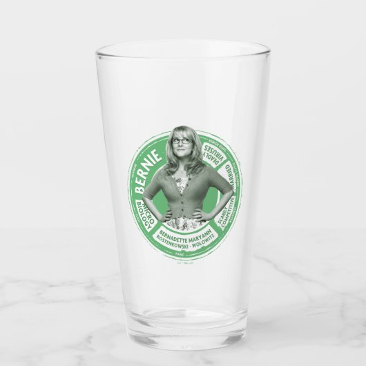 Bernadette Info Graphic Glas (Voorkant)