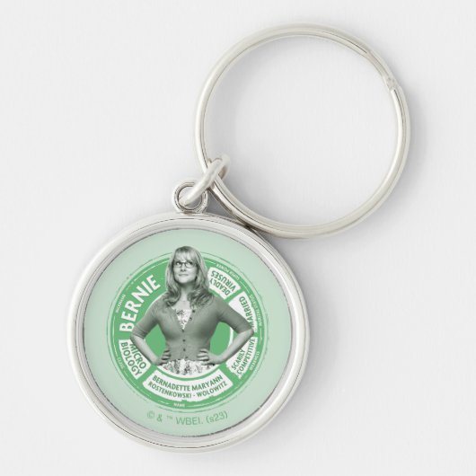 Bernadette Info Graphic Sleutelhanger (Voorkant)