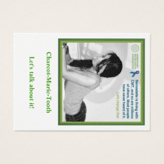 Bernadette-neuropathiekaart Visitekaartje