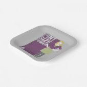 Bernadette | Vermogensgrootte van de pen Papieren Bordje (Gebogen)