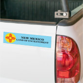 BERNALILLO, NIEUWE MEXICO-GROND VAN VERANDERINGSBU BUMPERSTICKER (Op Truck)