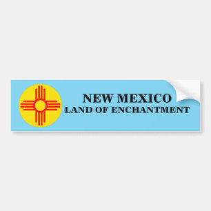 BERNALILLO, NIEUWE MEXICO-GROND VAN VERANDERINGSBU BUMPERSTICKER