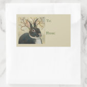 Bernard de cadeaustickers rechthoekige sticker (Tas)