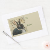 Bernard de cadeaustickers rechthoekige sticker (Envelop)