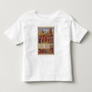 Bernard van Clairvaux die de tweede kruistocht pre Kinder Shirts