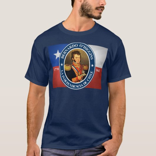 Bernardo O'Higgins T-shirt (Voorkant)