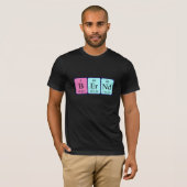 Bernd Periodic table name shirt (Voorkant volledig)