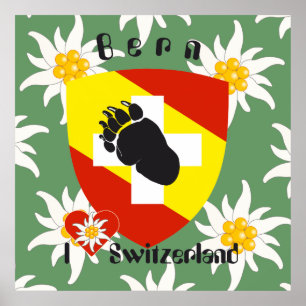 Berne, Berne, Berna, Bärn, Schweiz, Suisse, Poster