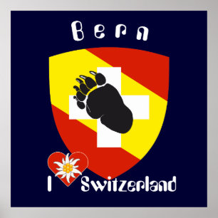 Berne, Berne, Berna, Bärn, Schweiz, Suisse, Poster