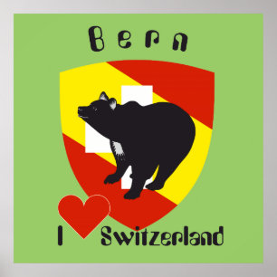 Berne, Berne, Berna, Bärn, Schweiz, Suisse, Poster