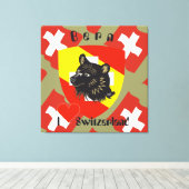 Berne, Berne, Berna, Ours, Suisse, Toile (Insitu (Plancher de Bois))