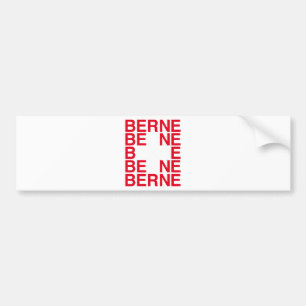 Berne Bumpersticker