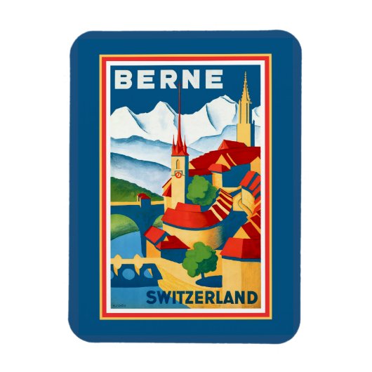 Berne, Suisse Magnet (Vertical)