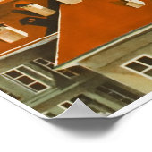 Berne, Zwitserland, reisposter Poster (Hoek)