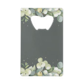 Berneberge verte+Eucalyptus Mariage d'hiver Mini (Dos)