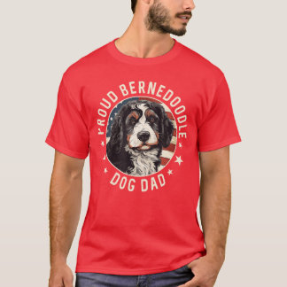 Bernedle American Flag Patriotic Proud Bernedle Da T-shirt