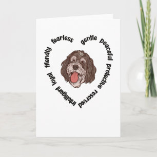 Bernedole Hondenliefhebber Bernedole Mam Dog Papa Kaart