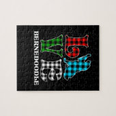 Bernedole Hondenliefhebber Legpuzzel (Horizontaal)