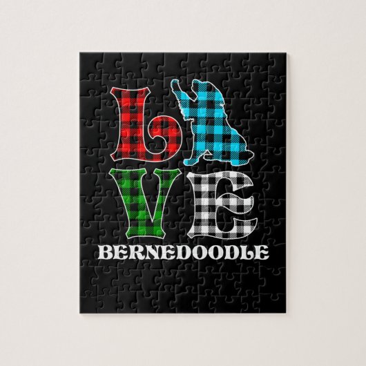 Bernedole Hondenliefhebber Legpuzzel (Verticaal)
