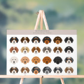 Bernedoodle Acryl Sign Acryl Bord (Neutraal)