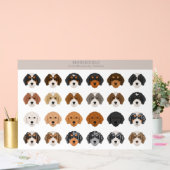 Bernedoodle Acryl Sign Acryl Bord (Huwelijk)