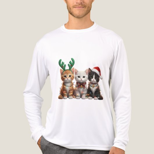 Bernedoodle Christmas Sweatshirt,  Tri-Blend Shirt (Voorkant volledig)