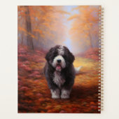 Bernedoodle en automne Leaves automne Inspire (Dos)