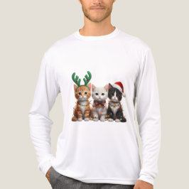 Bernedoodle Kerst T-shirt, Tri-Blend Shirt