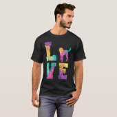 Bernedoodle Love T-shirt (Voorkant volledig)