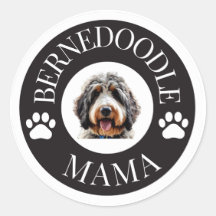 Bernedoodle Mama Sticker