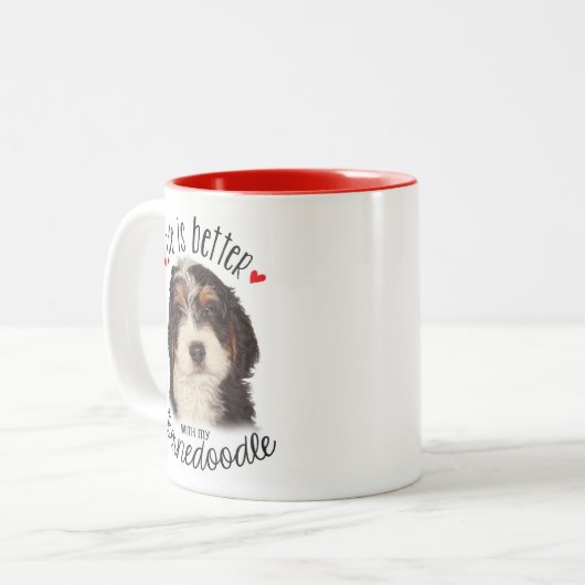 Bernedoodle Mug (Devant gauche)