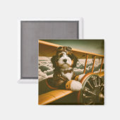 Bernedoodle pilot magneet (Voorkant / Achterkant)