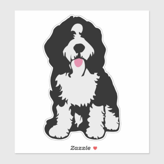 Bernedoodle Sticker (Vel)