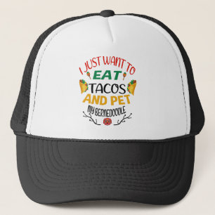 Bernedoodle Taco-liefhebber Cinco De Mayo 2021 Trucker Pet