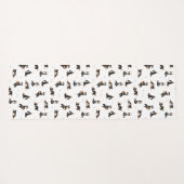 Berner Berg hond yoga Yogamat (Achterkant (horizontaal))