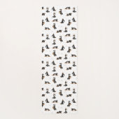 Berner Berg hond yoga Yogamat (Achterkant)