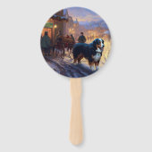 Berner Berg Kerstfeest Seizoen Handwaaier (Voorkant)