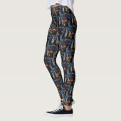 Berner Berg Sneeuwslee Kerstdecoratie Leggings (Links)