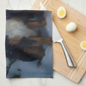 Berner Berg Sneeuwslee Kerstdecoratie Theedoek (Quarter Fold)