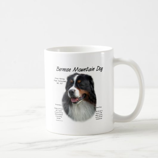 Berner Berghond geschiedenis; Alles over Berners Koffiemok (Rechts)